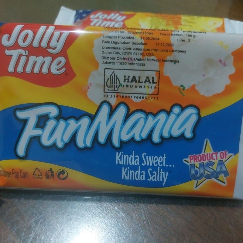 

jolly time popcorn fun mania