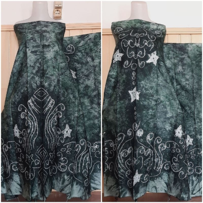 Kain Batik Sasirangan Wanita Pria Kaen Jumputan Katun Handmade Bahan Baju Tunik Gamis Seragam Kantor