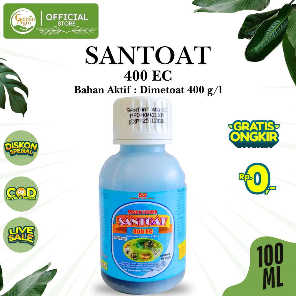 INSEKTISIDA SANTOAT 400EC EC 100ML ML