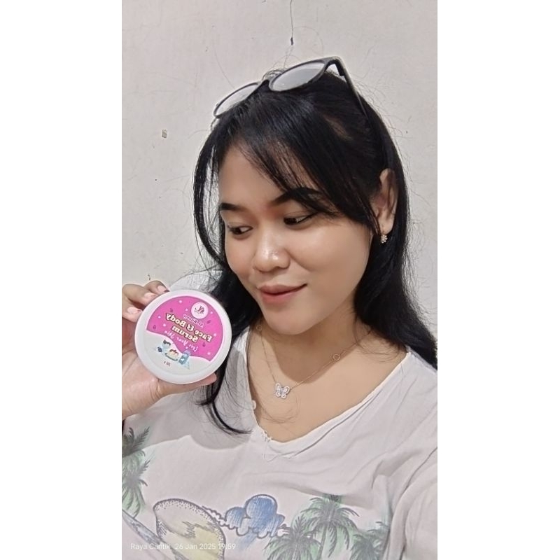 FACE AND BODY SERUM AL KIMMY CREAM BPOM CREAM 2IN1 CREAM UNTUK WAJAH DAN BADAN SKINCARE TERSIMPEL