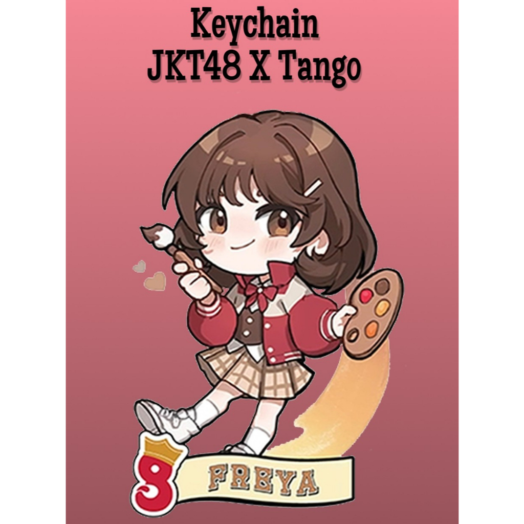 Keychain Tango JKT48 Unofficial/Fanmade