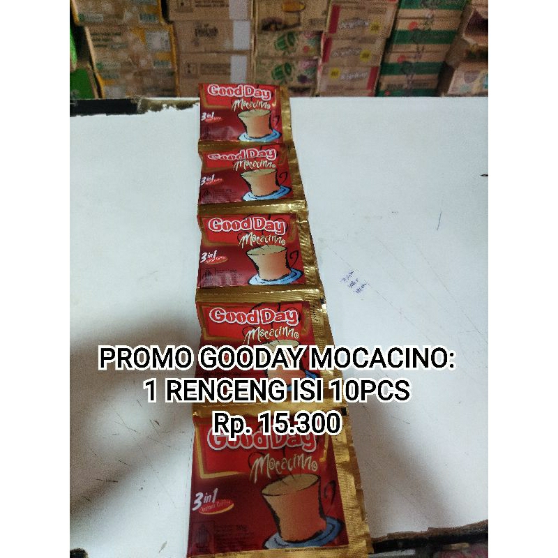 

kopi gooday mocacinno 1 renceng (10 pcs)