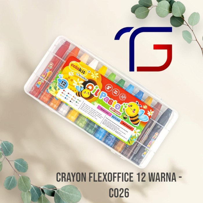

Crayon CO26 Colokit Flexoffice 12 Warna