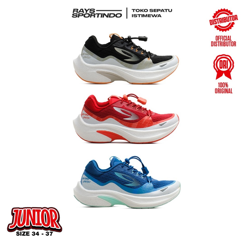 SEPATU RUNNING ANAK 910 NINETEN KAZA JETRACER