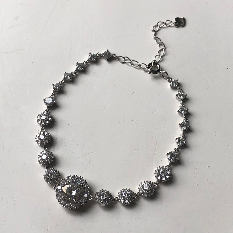 READY STOCK Moissanite Sun Bracelet // gelang moissanite // gelang mosang