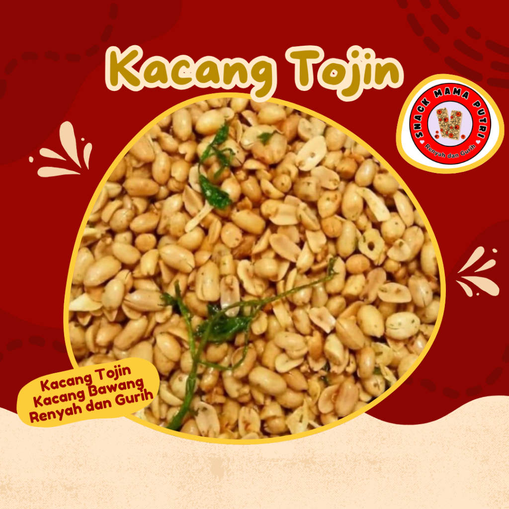 

KACANG TOJIN RENYAH DAN GURIH | SNACK MAMA PUTRI [1 Kg]