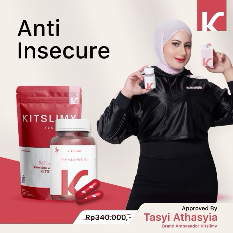 

KITSLIMY Pelangsing Alami Teh Herbal// Teh Hijau// BPOM VIRAL