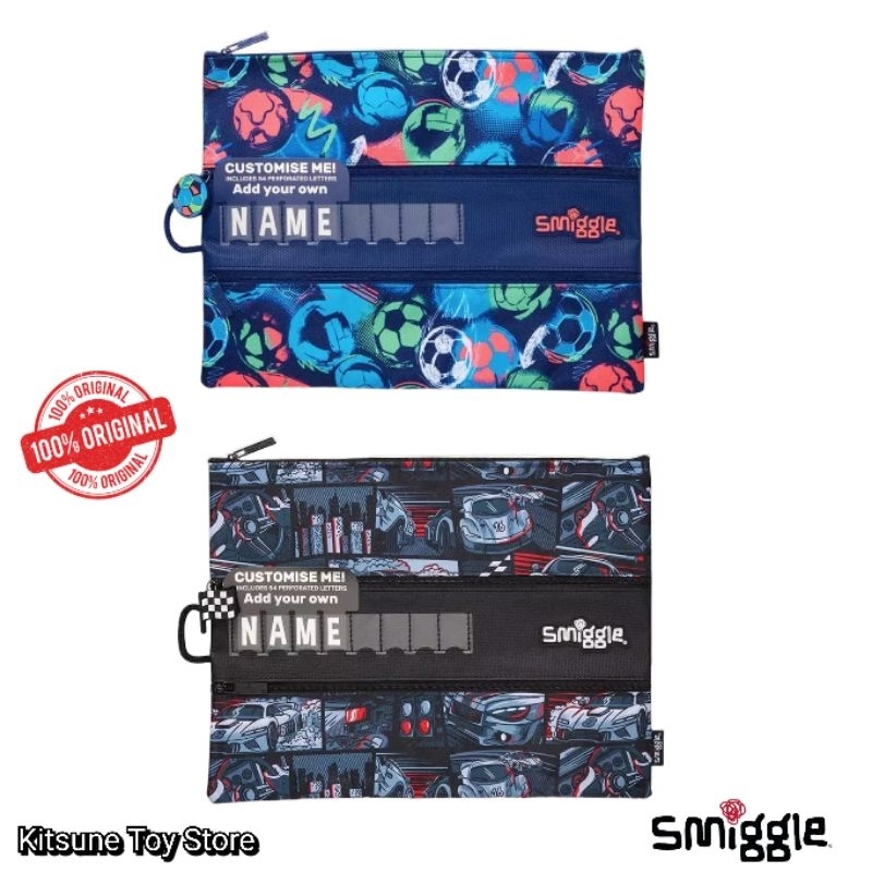 

Smiggle Pencil Case A4 Limitless Customize Your Name Original - Tempat Pensil Anak Sekolah TK SD SMP