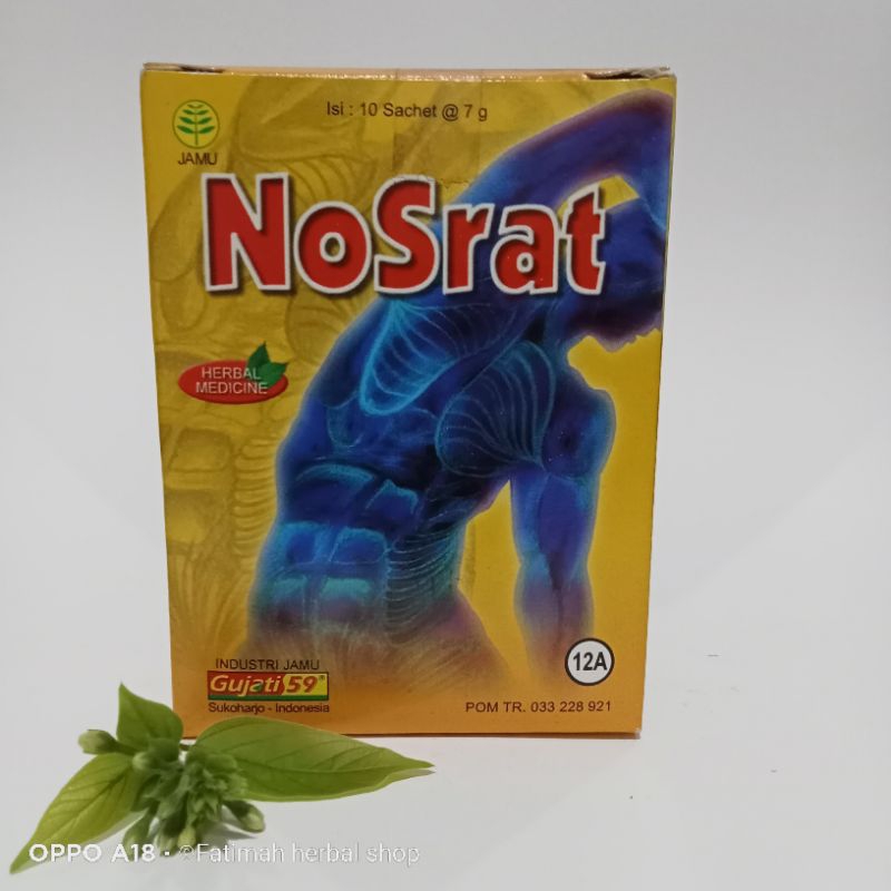 

JAMU ASAM URAT NOSRAT GUJATI KEMASAN DOS ISI 10 sachet