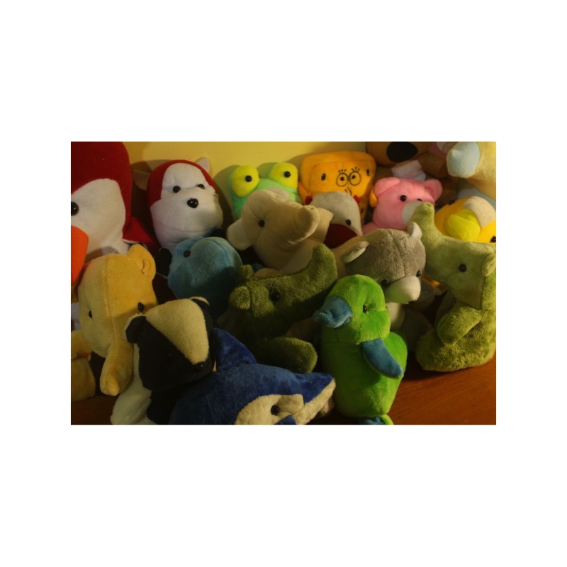 boneka karakter lucu kecil preloved paketan murah