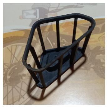 kerangka busa filter Suzuki TS125 rumah busa filter Suzuki Ts125 plastik kerangka busa filter Suzuki