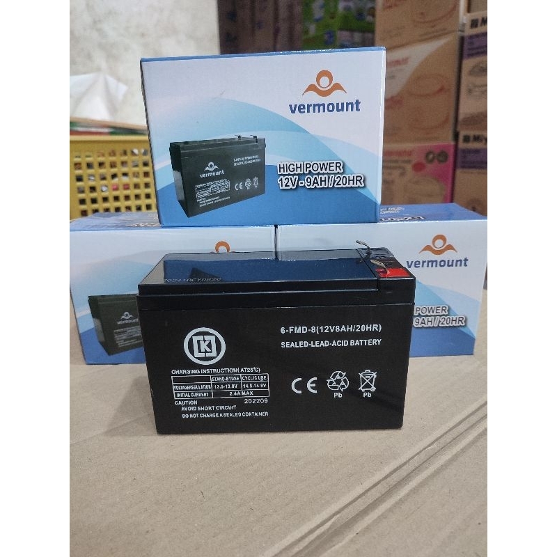 Baterai Aki Kering 12V-9AH Battery Electric Sprayer