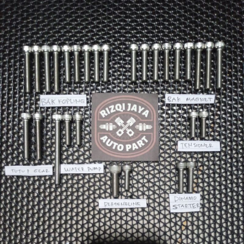 baut stanlis blok mesin honda CB 150R & old CBR 150R