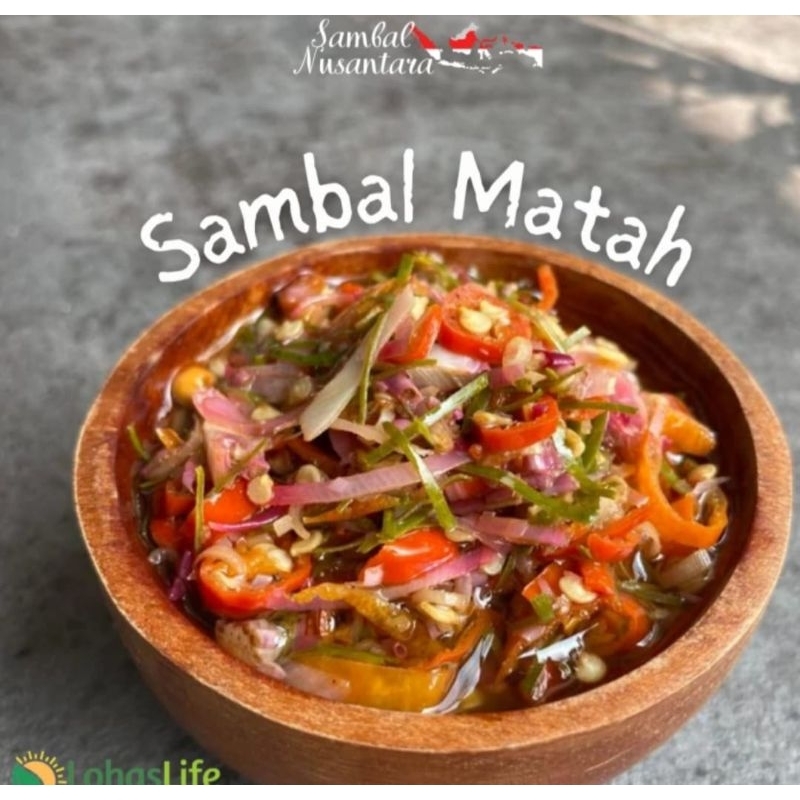 

Sambal Matah Vegetarian Pedas Wangi Gurih