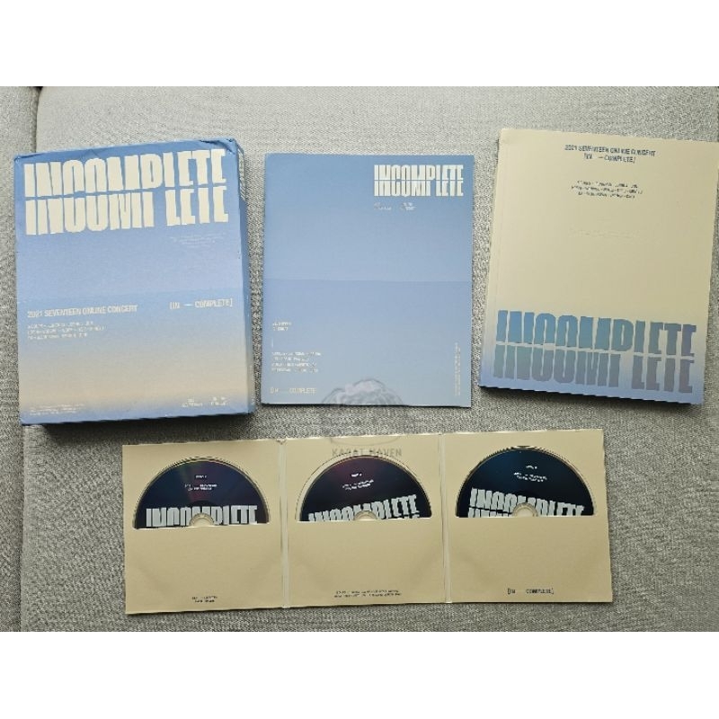 INCOMPLETE DVD