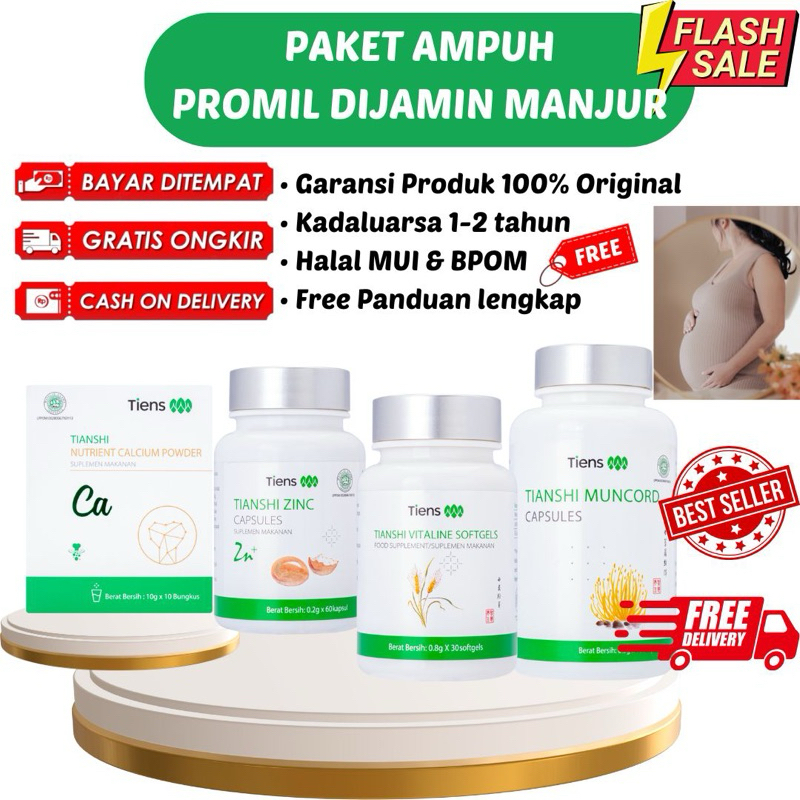 PROMO PAKET PROGRAM HAMIL PROMIL HERBAL TIONGKOK PROMIL NUTRISI AYAH & BUNDA SUAMI ISTRI PASUTRI