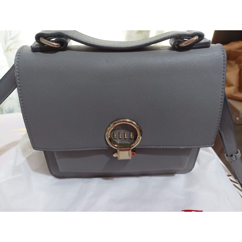 preloved Tas Elle Original Tas Wanita Grey