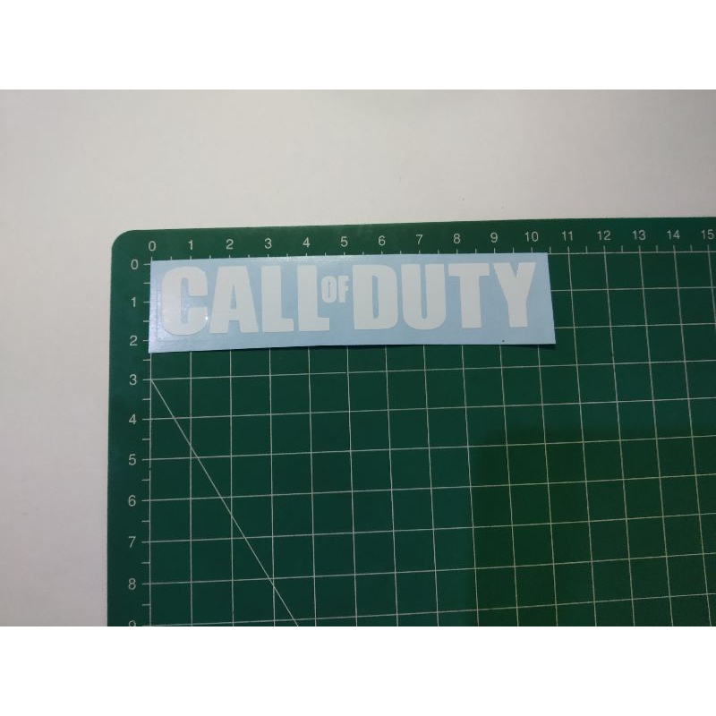 

stiker cutting call of duty