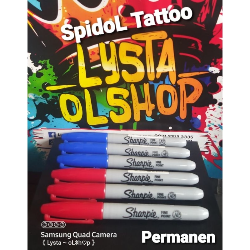 SpidoL Tattoo Anti Air (Permanen)