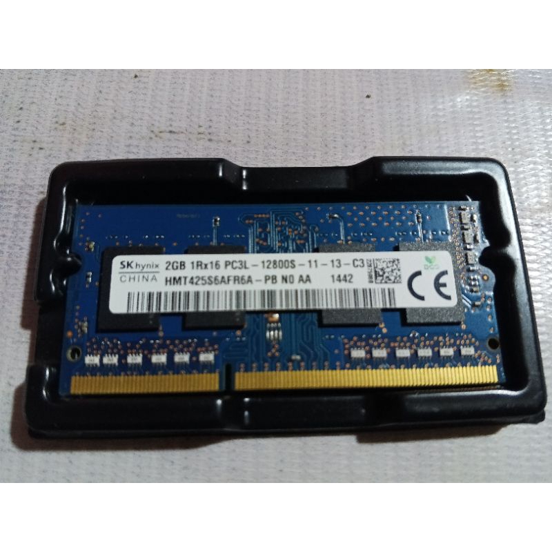 RAM 2 GB Copotan Laptop HP 14 G102AU (Bekas)