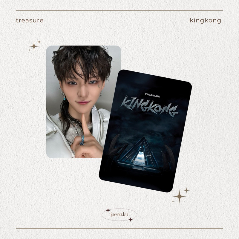 [TREASURE] PHOTOCARD KINGKONG HYUNSUK JIHOON YOSHI JUNKYU JAEHYUK ASAHI DOYOUNG HARUTO JEONGWOO JUNG