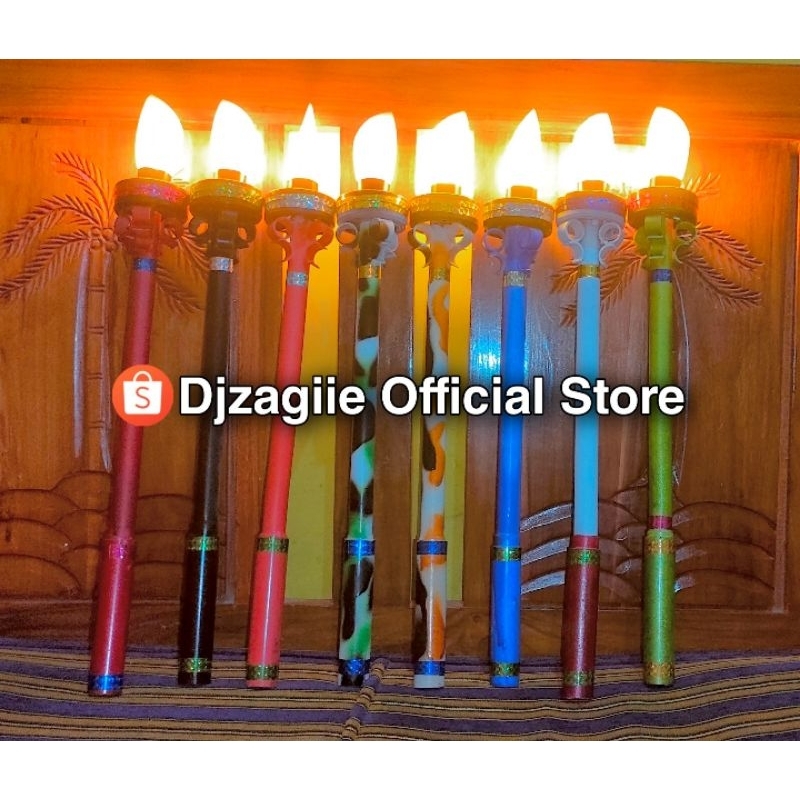 Obor elektrik pawai / obor elektrik charger / obor elektrik takbir keliling / obor elektrik malam 1 