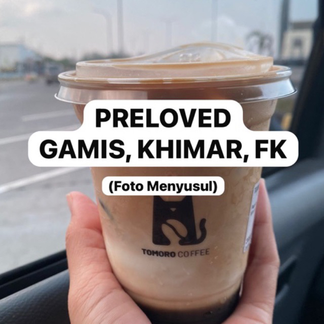 Preloved Khimar Gamis Fk (good condition Insyaallaah)