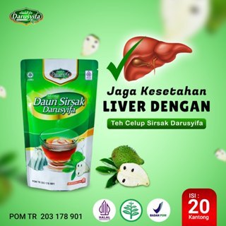 

Teh Celup Daun Sirsak Darusyifa | Herbal Teh Celup Anti Kanker, Anti Tumor, Anti Miom, Obat Herbal