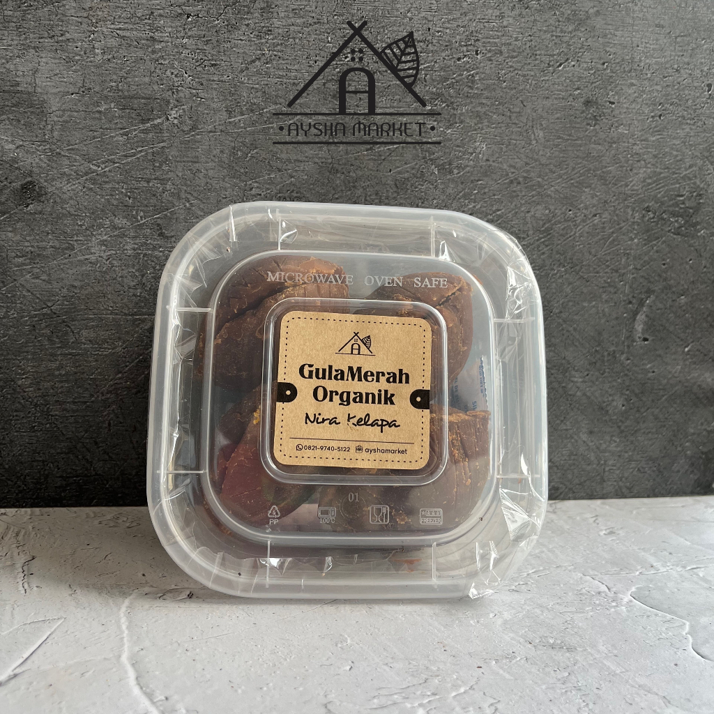 

Gula Merah Organik Nira Kelapa -+650 gram