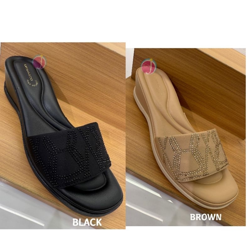 Sandal Wedges Wanita Urban&Co Rosario