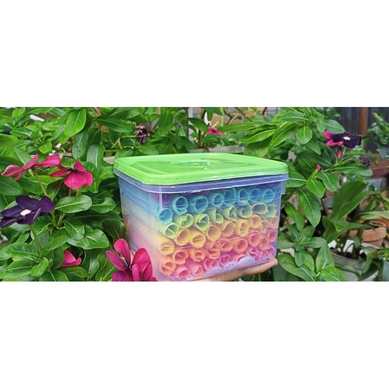 

Eggroll susu rainbow