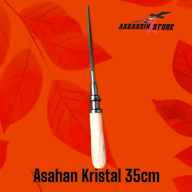 Asahan pisau Asahan Kristal Honing