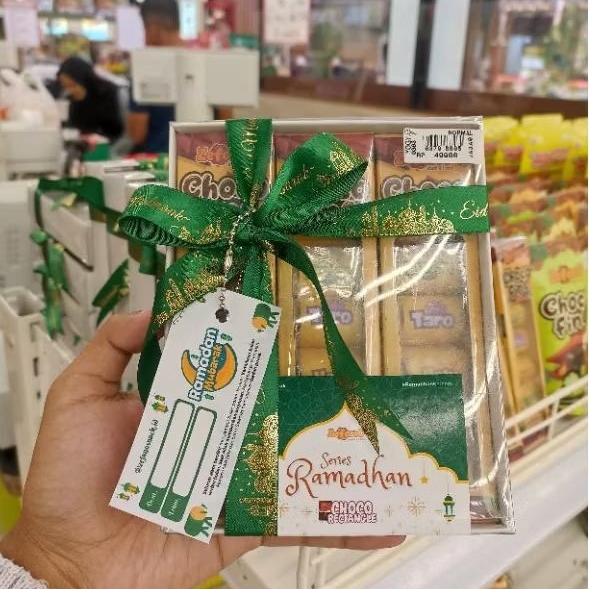 

Hampers Cokelat Choco Fine Series Rectangle (isi 3 box)