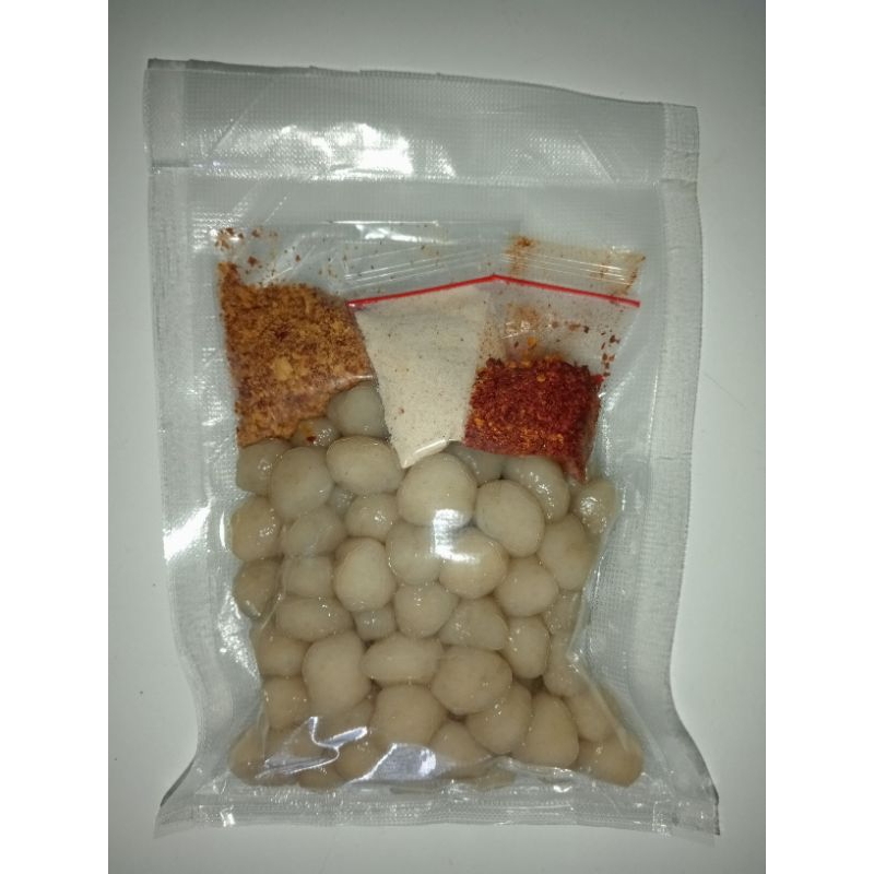 

Paket Bundling Cimol bojot + Bacil Bumbu Kacang ( KEMASAN VACUM )