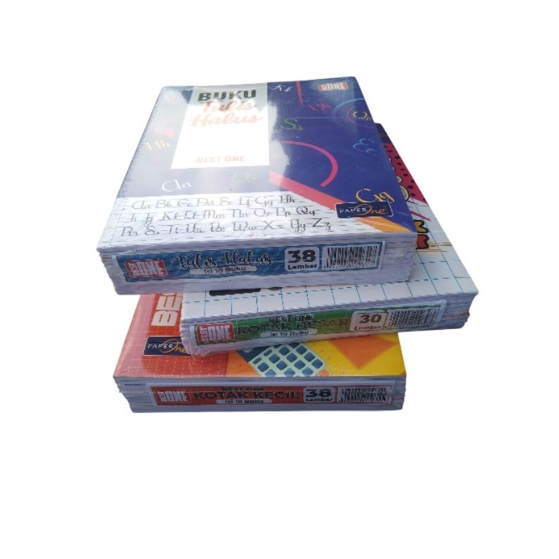 

best one buku strimin tulis halus 1pak 10pcs