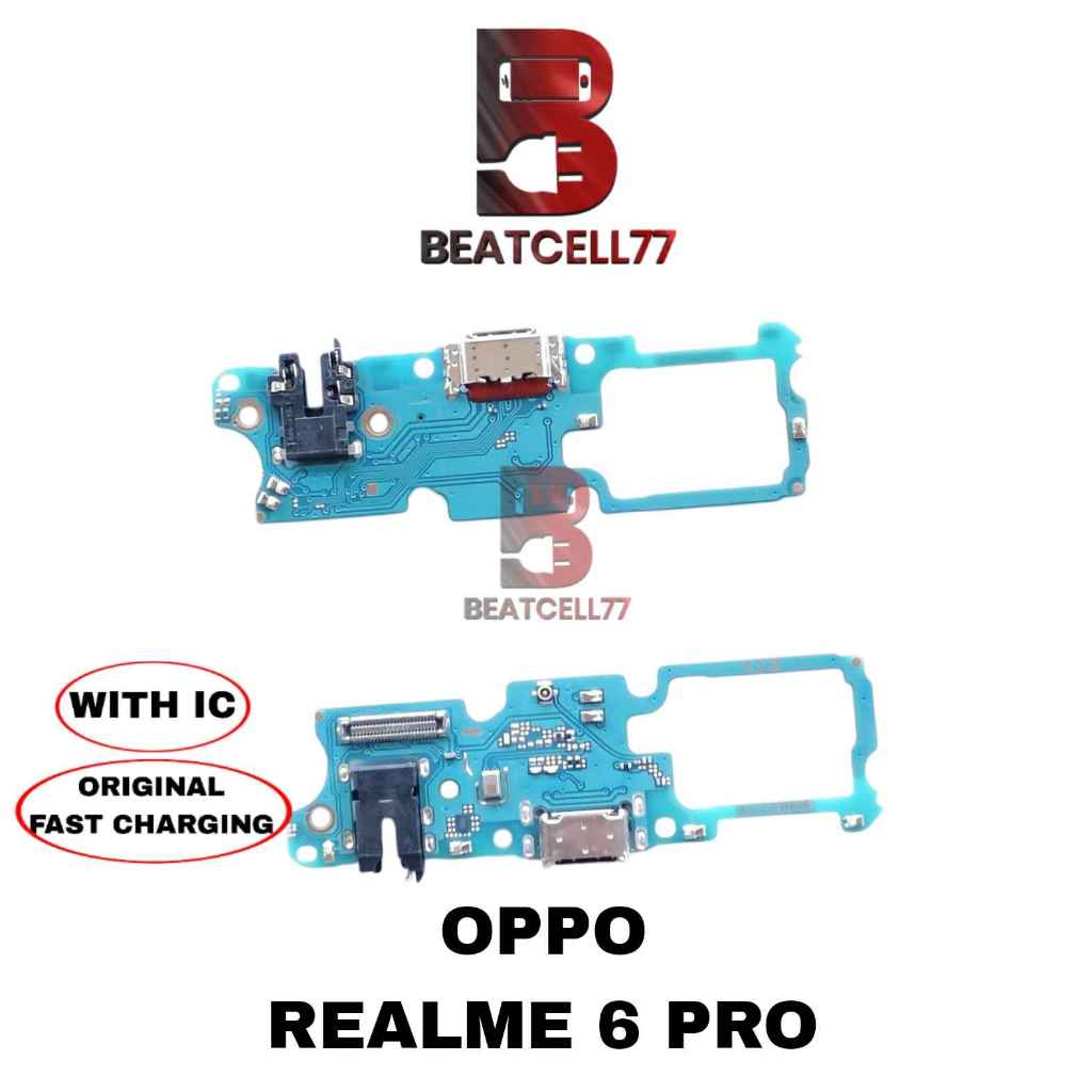 Konektor Charger Realme 6 Pro Papan Pcb