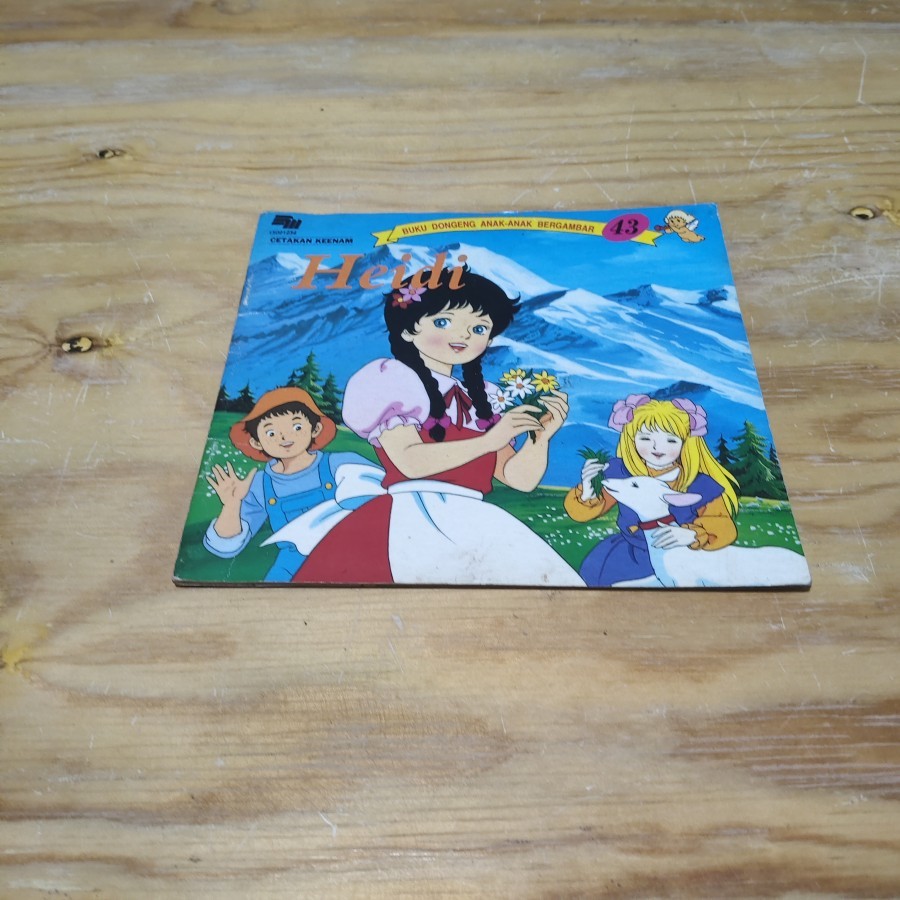 Buku Dongeng Anak Anak Bergambar Heidi