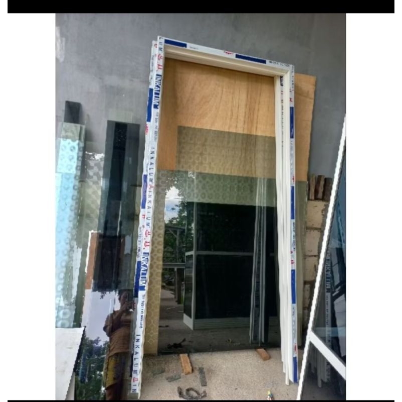 KUSEN PINTU ALUMINIUM 3"/4"