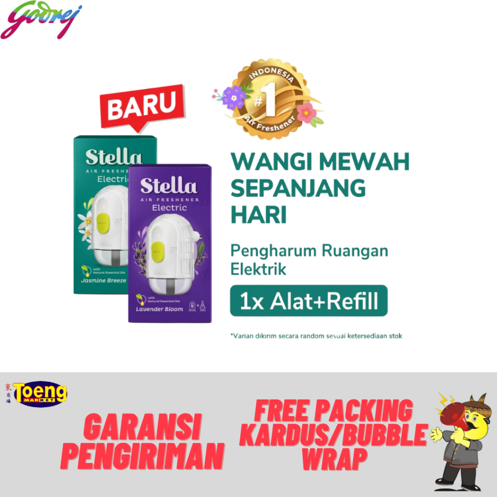 Stella Air Freshener Electric Set - Pengharum Pewangi Ruangan Elektrik