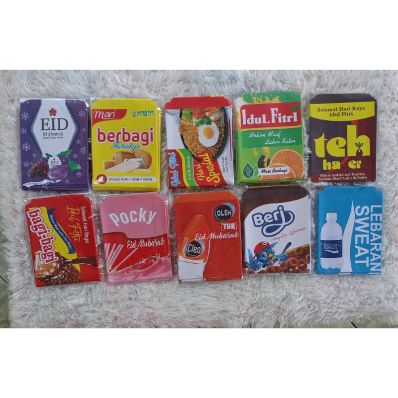 

AMPLOP LEBARAN PACK (1 PACK ISI 10 PCS)