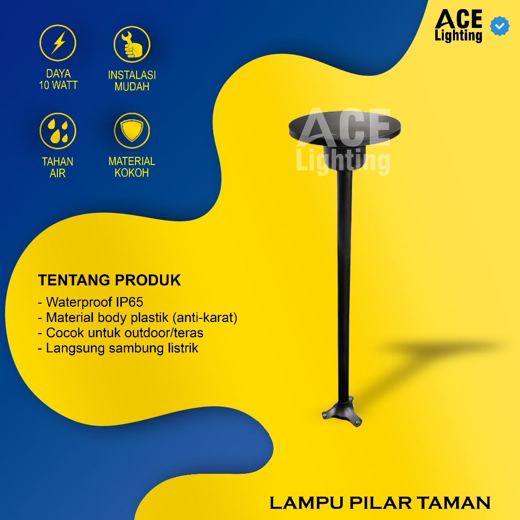 Lampu taman bentuk bulat bulan lampu dekorasi outdoor waterproof