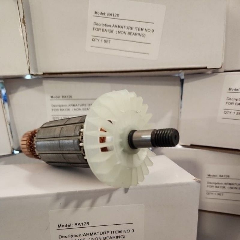 angker mesin serut kayu doliz BA126 armature doliz ba126 rotor ba126 doliz mesin serut kayu doliz a1