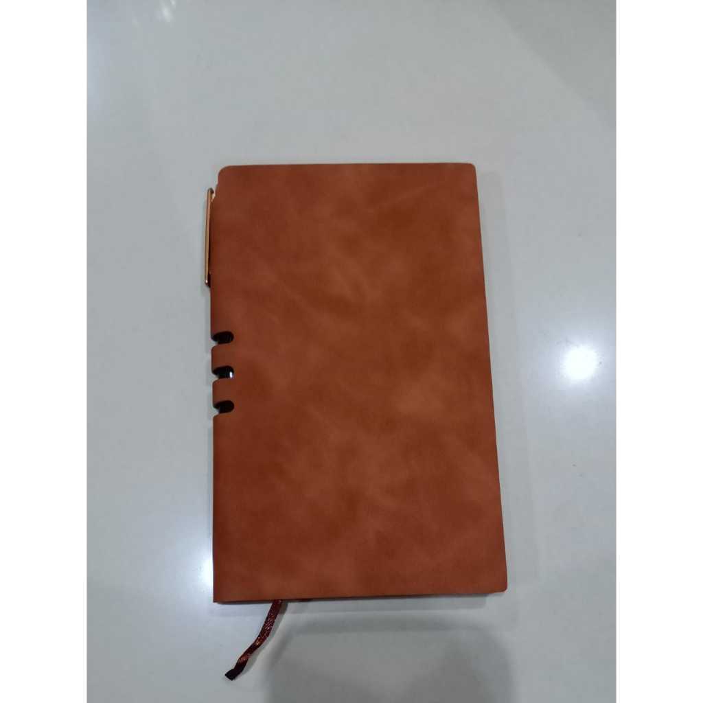 

Agenda A6 Premium PU Leather Termasuk pulpen