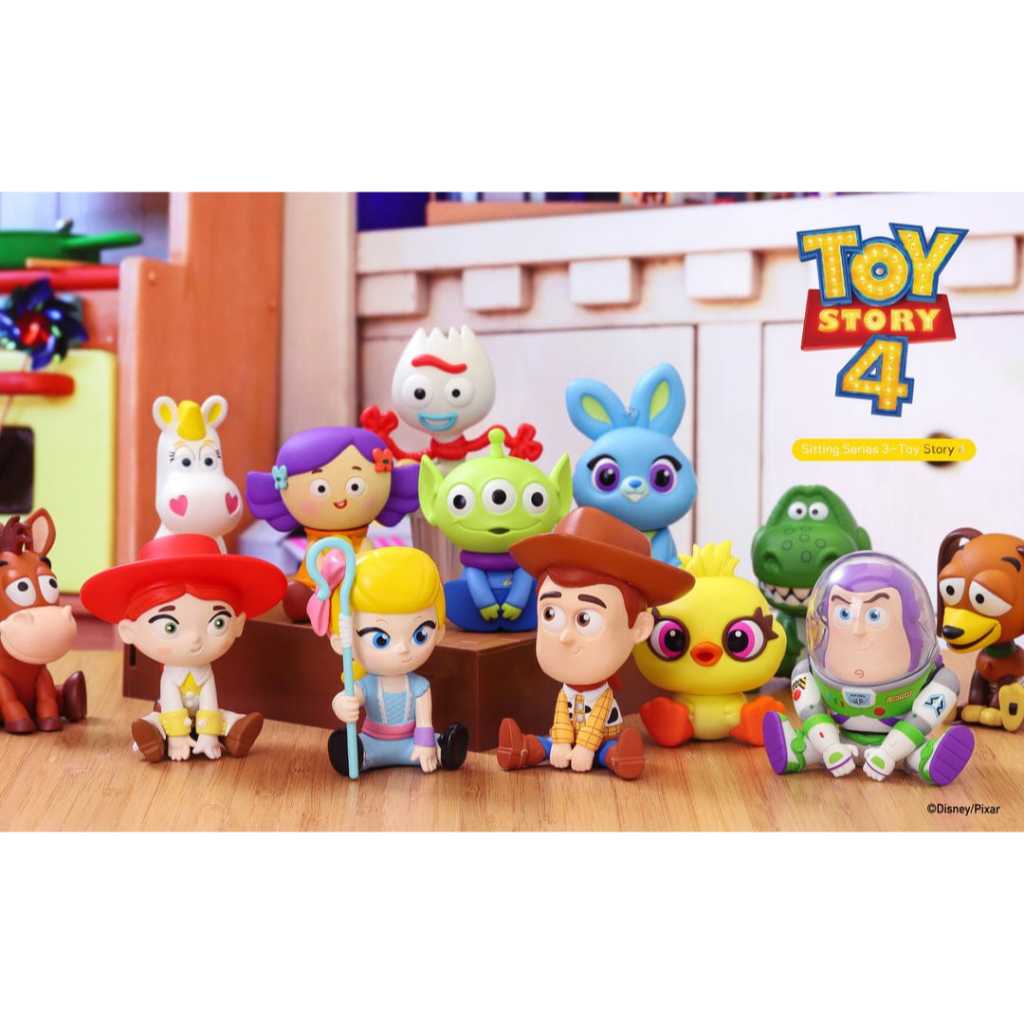 [PO PRE-ORDER] SELECTED Disney Toy Story 4 Sitting Baby Series 3 Figure Blind Box Original POP MART