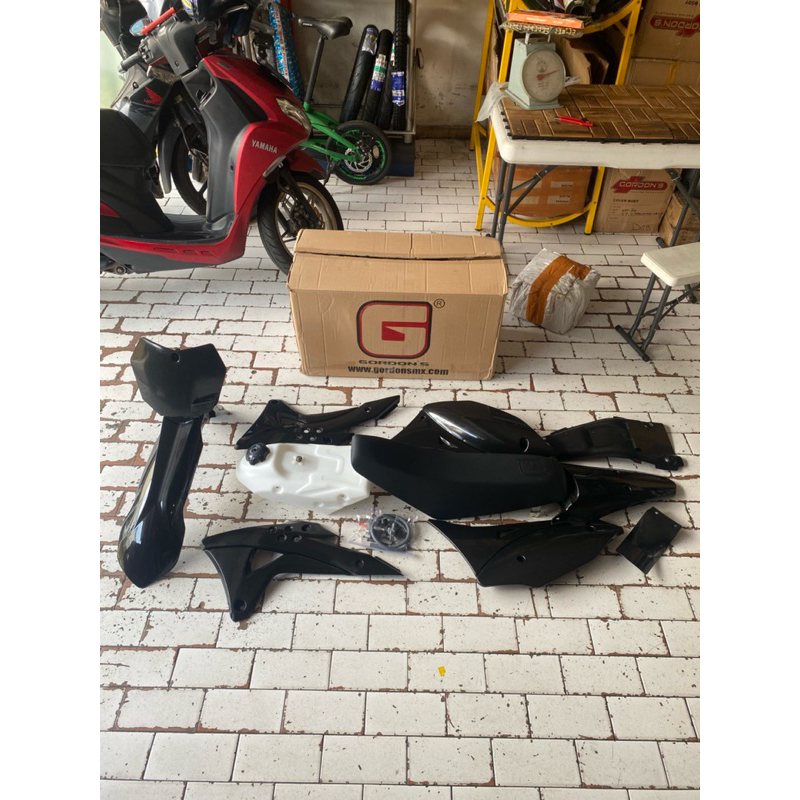 body set trail gordon pnp kawasaki klx150