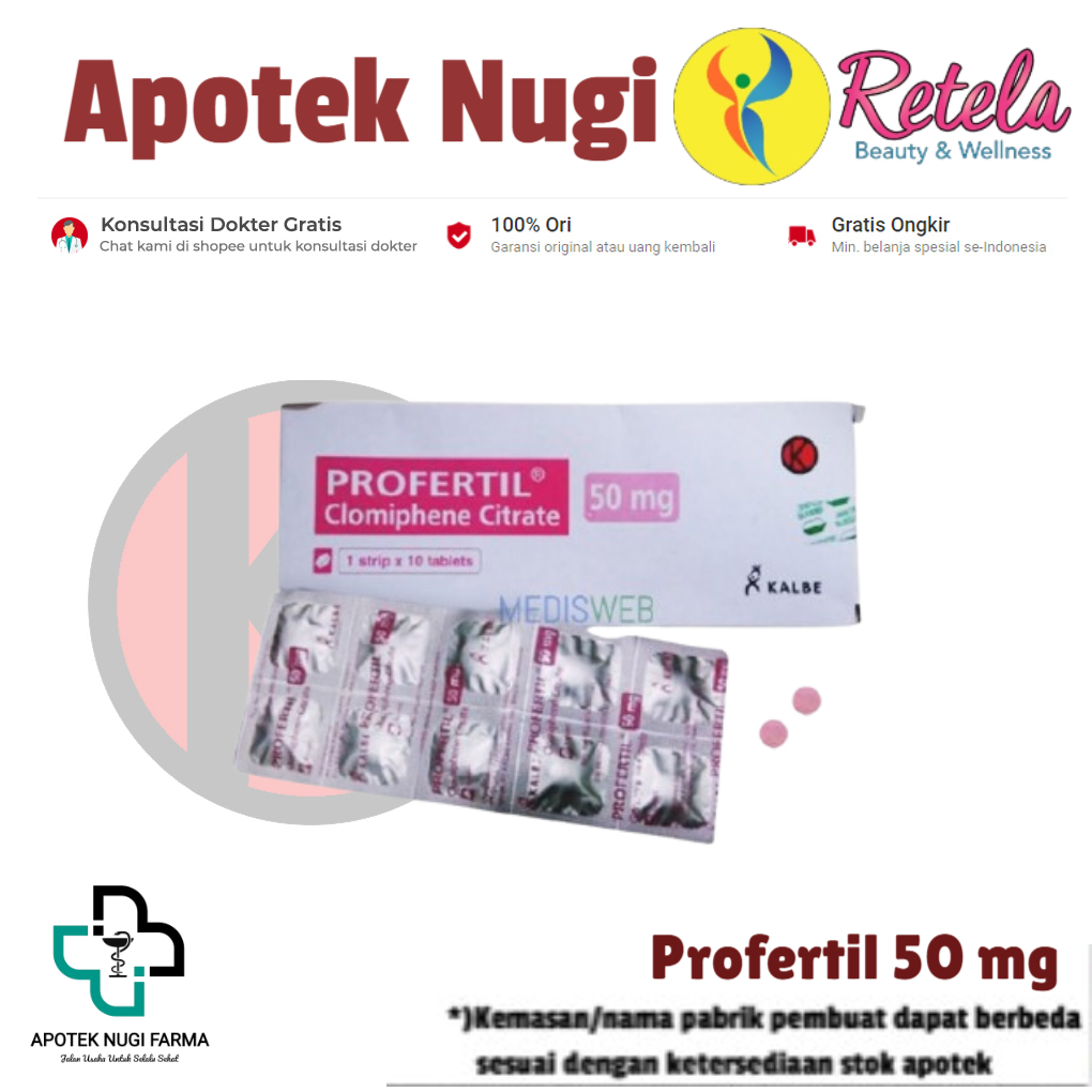 Profertil 50 mg 10 Tablet