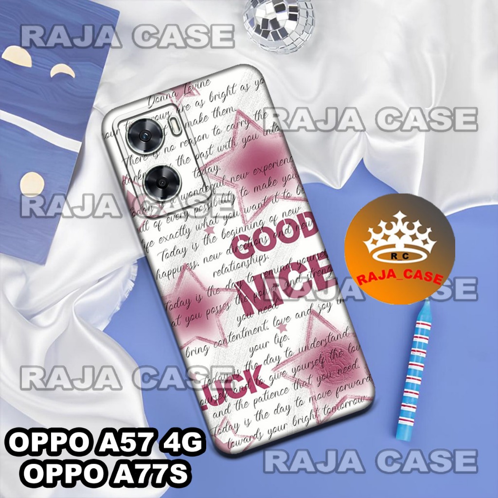 Rc8/Softase karet Hp OPPO A57 4G/OPPO A77S - Motif Cewek Cute - Case Hp OPPO A57 4G/OPPO A77S - Casi