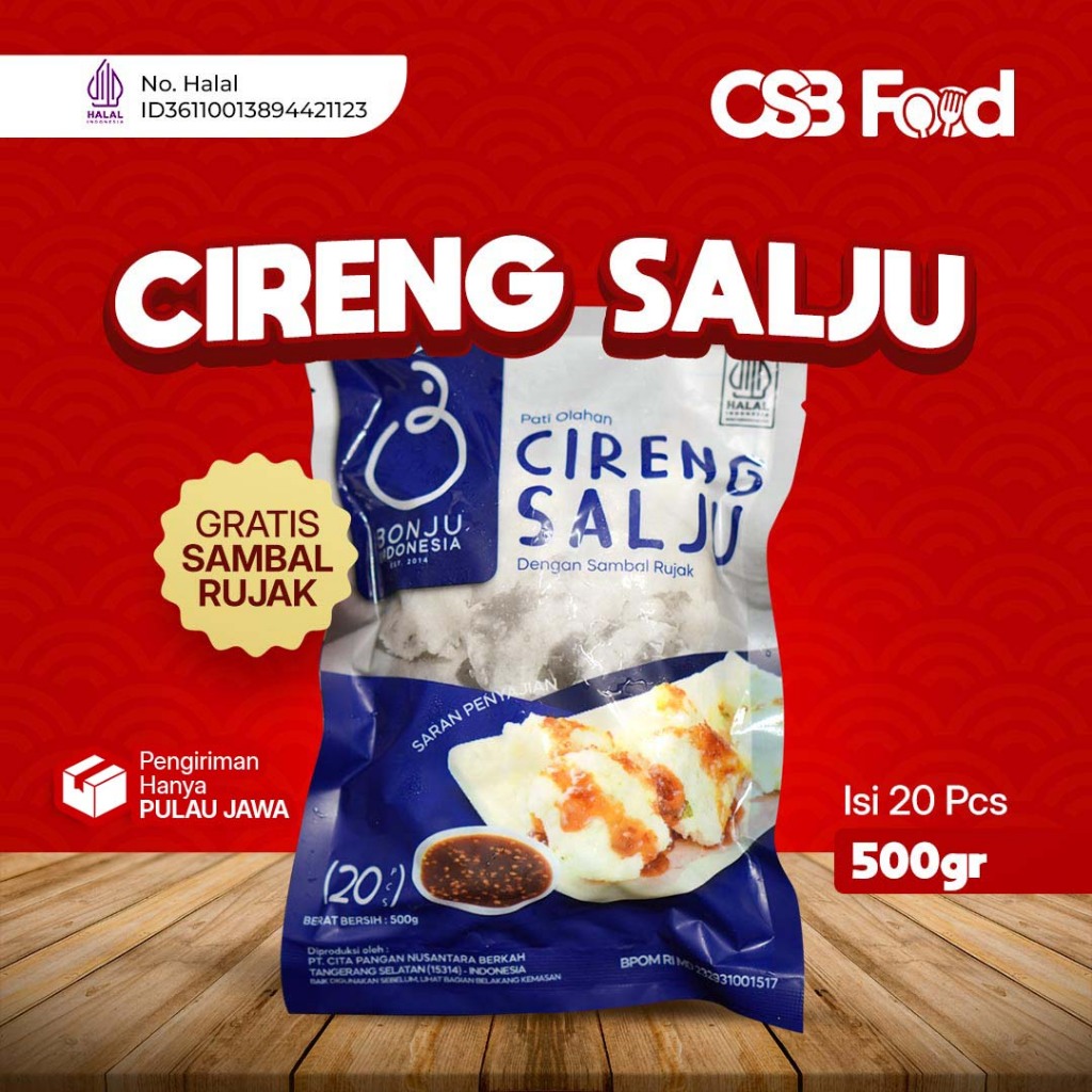 

CIreng Salju OSB Food Isi 20 pcs Frozen Food Halal