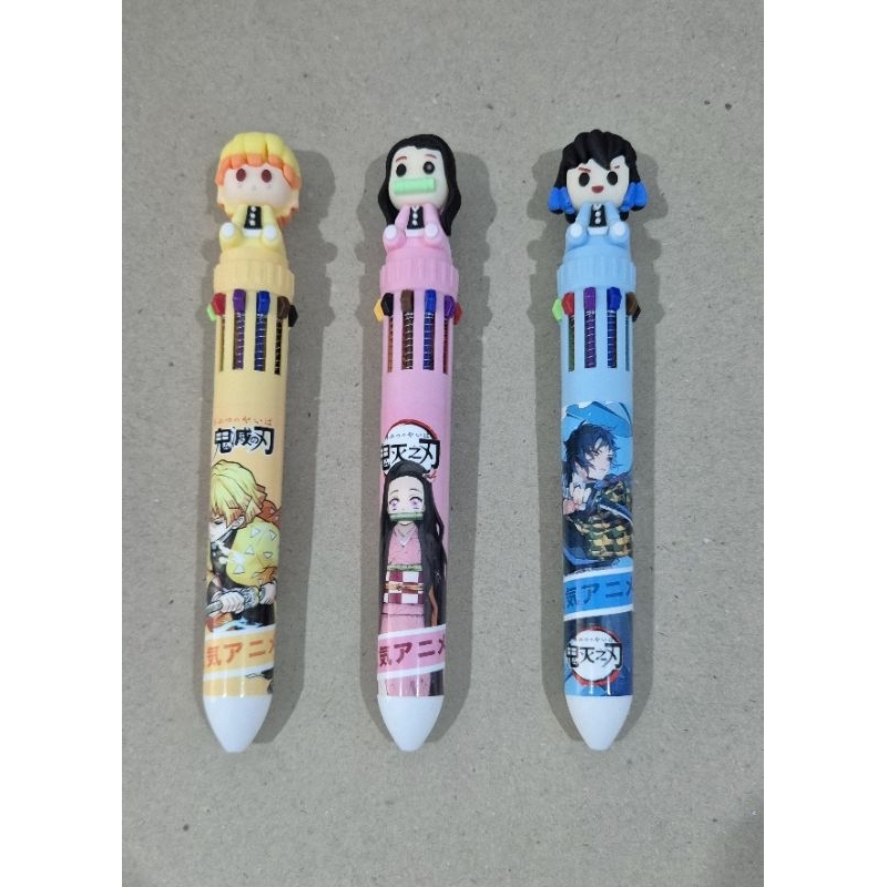 

Pulpen 10 Warna Demon Slayer