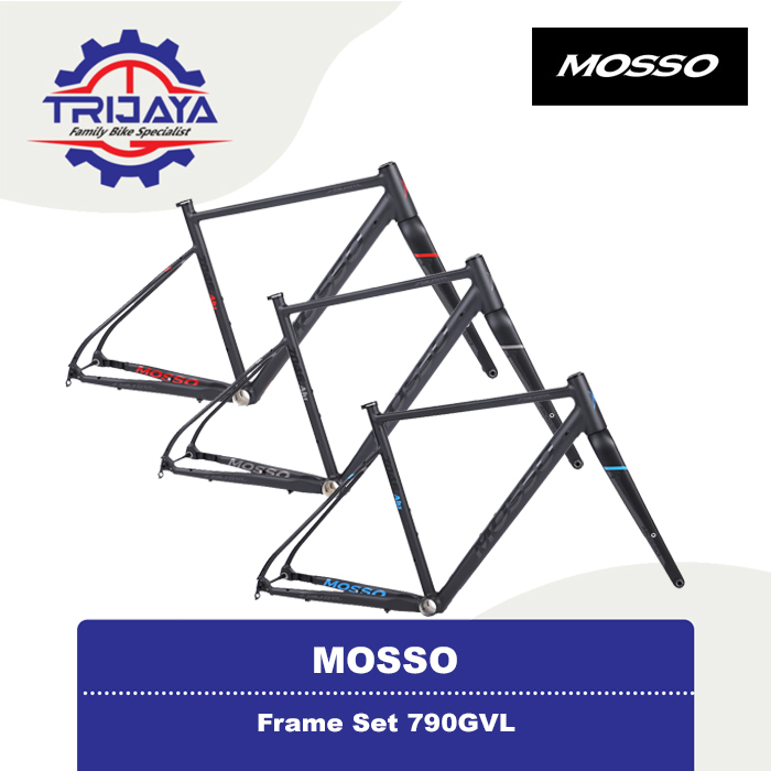 Mosso 790GVL Frame Set Sepeda Gravel [700C] Alloy